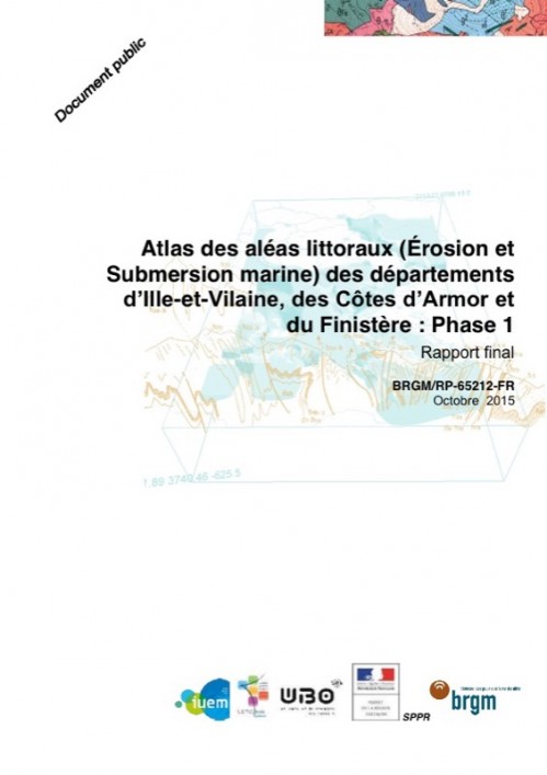 [Publication] Atlas des aléas littoraux (érosion et submersion marine) des départements d’Ille-et-Vilaine, des Côtes-d’Armor et du Finistère - DREAL Bretagne